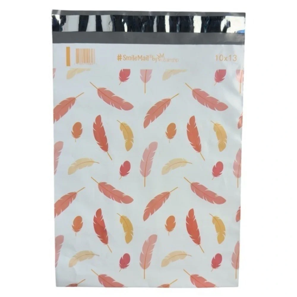 30 Poly Mailers 10x13 Shipping Envelopes Feather Self Seal Waterproof Polymailer